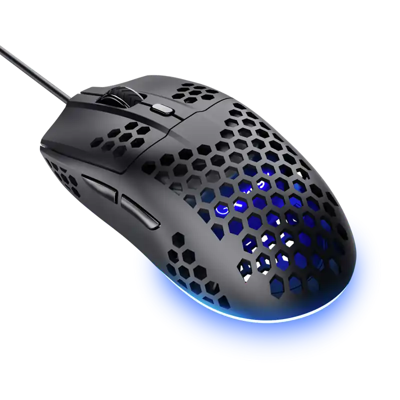 Saldi Mouse gaming cablato ultra leggero Trust gaming 25306 design perforato
