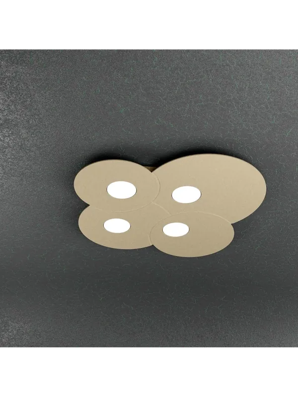 Non Perdere Plafoniera moderna 4 luci design tpl 0207
