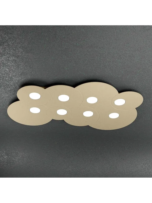 Promozione Plafoniera moderna 8 luci design tpl 0210