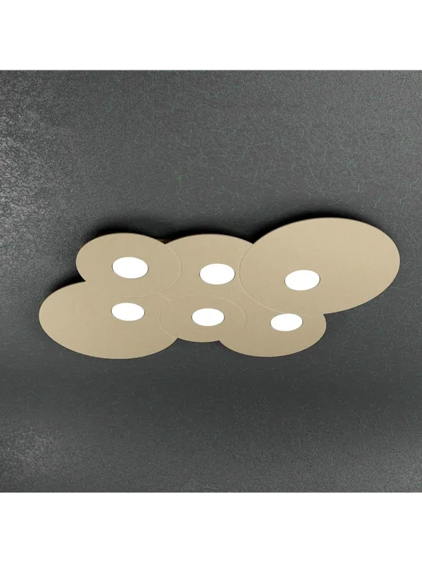Scelto Dai Clienti Plafoniera moderna 6 luci design tpl 0211