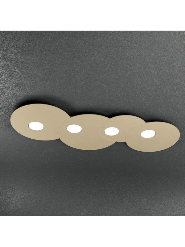 Prezzo Scontato Plafoniera moderna 4 luci design tpl 0214