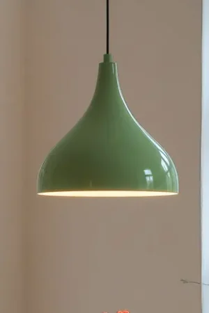 Lampada a sospensione Adash, verde menta, metallo, Ø 26 cm, E27 Compra Oggi Stesso