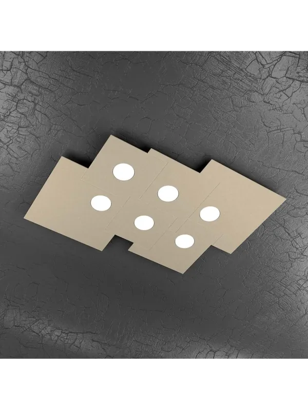 Quantità Limitata Plafoniera moderna 6 luci design tpl 0243