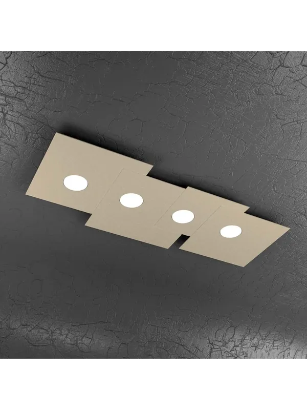 Soddisfatti O Rimborsati Plafoniera moderna 4 luci design tpl 0246