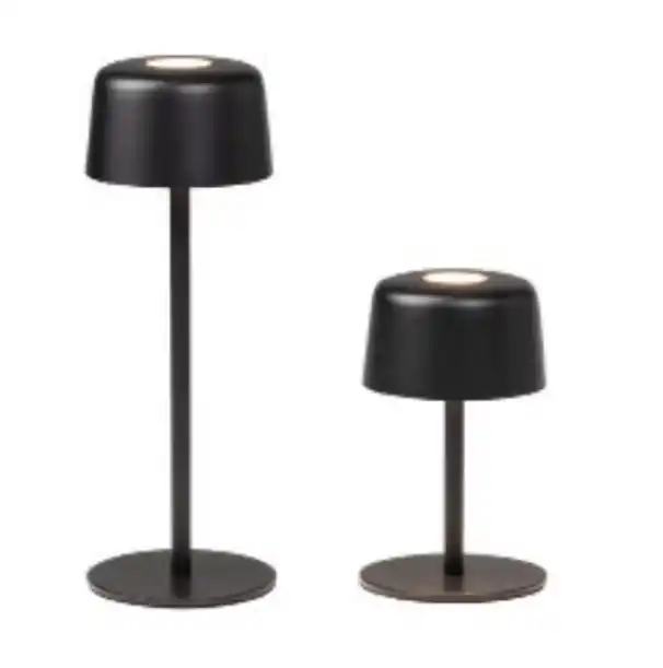 Nuova Collezione Lampada tavolo LED touch dimmer 14-25 cm NERO Zafferano - LD1190D3