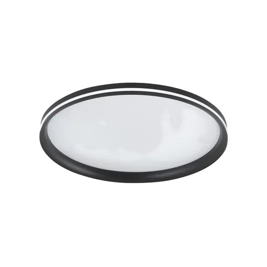 Offerta Speciale Plafoniere LED Isy, nero, Ø 55 cm, metallo, CCT, dimmerabile