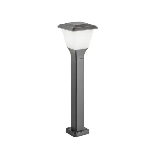Lampione Lena, 60 cm, grigio scuro, metallo, E27, IP65 Prezzo Ridotto