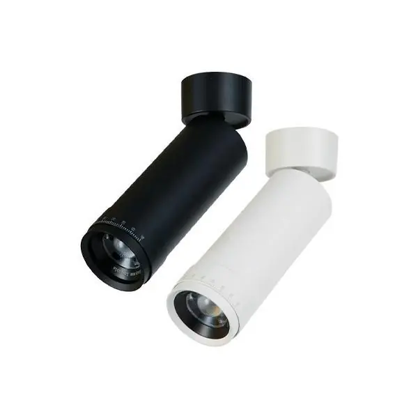 Ordina Subito Proiettore LED NERO 25W Luce Calda 3000K Ø74x185 FAI - BS25/BI/CA/NE
