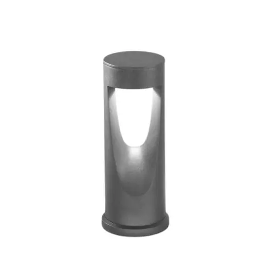 Lampioncino LED Teo, 30 cm di altezza, nero, metallo, IP65 Compra Oggi Stesso