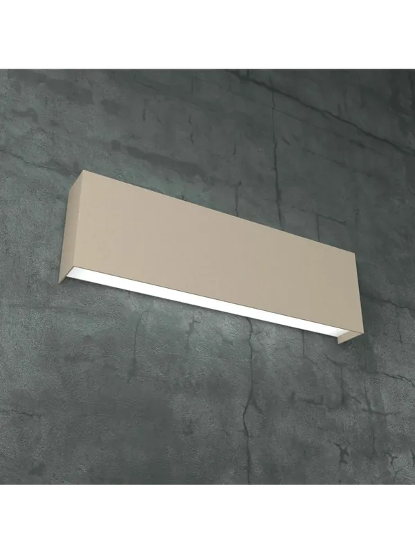 Applique moderno design 2 luci tpl 0287 Reso Gratuito