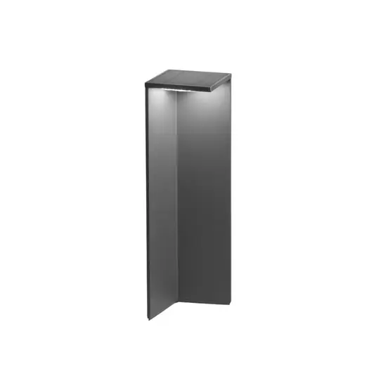 Ultime Pezzi Lampada solare a LED Fold, grigio scuro, sensore di movimento, IP54