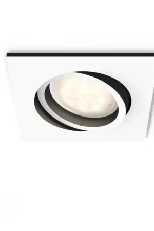 Consegna Rapida Faretto da incasso smart Philips connesso 9x9 cm 33860900 orientabile