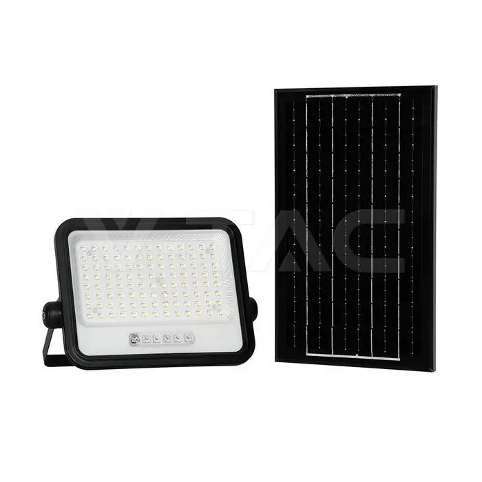 Proiettore LED Solare V-TAC 200W con Telecomandato con Crepuscolare 2000-8000K - 24084 Offerta Del Giorno