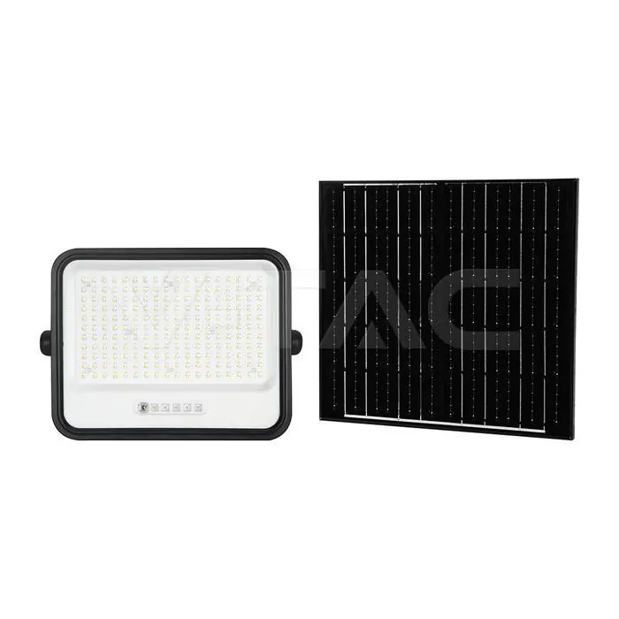 Più Venduto Proiettore LED Solare V-TAC 400W con Telecomandato con Crepuscolare 2000-8000K - 24086