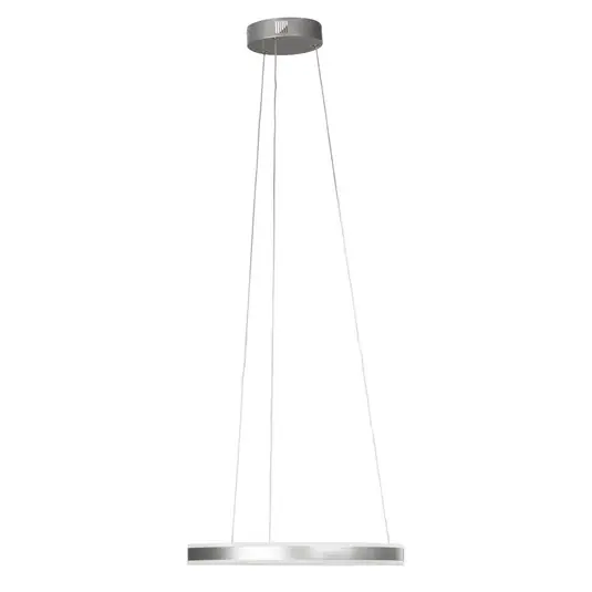 Ultima Occasione Lampada LED a sospensione Sirko, Ø 50 cm, color nichelo, metallo, CCT