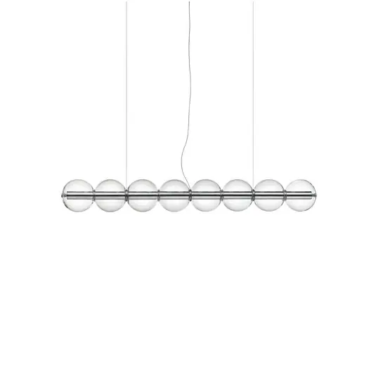Lampada LED a sospensione FLOS LUCE SFERICA S1, 166 cm, vetro Promozione