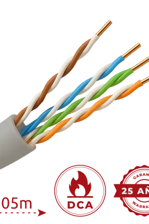 Cavo UTP Safire senza alogeni Bobina 305m - UTP5E-305-H-DCA/B305 Subito Disponibile