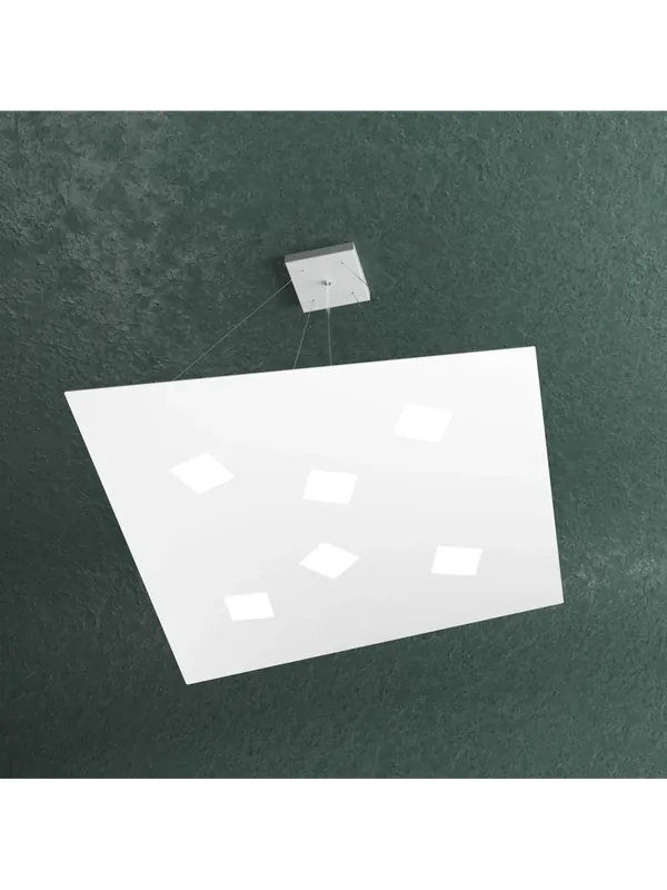 Lampadario moderno design 6 luci tpl 0339 Nuova Collezione