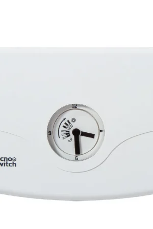 Cronotermostato elettronico giornaliero parete 133x96 Tecno Switch CR115BI Esclusivo
