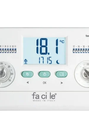 Cronotermostato giornaliero parete Tecno Switch - CR135BI Novità