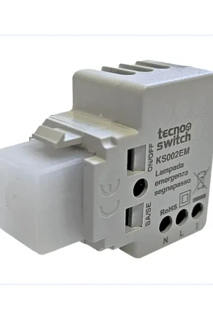 Novità Lampada emergenza segnapasso LED 44x35x21 Tecn Switch KS002EM