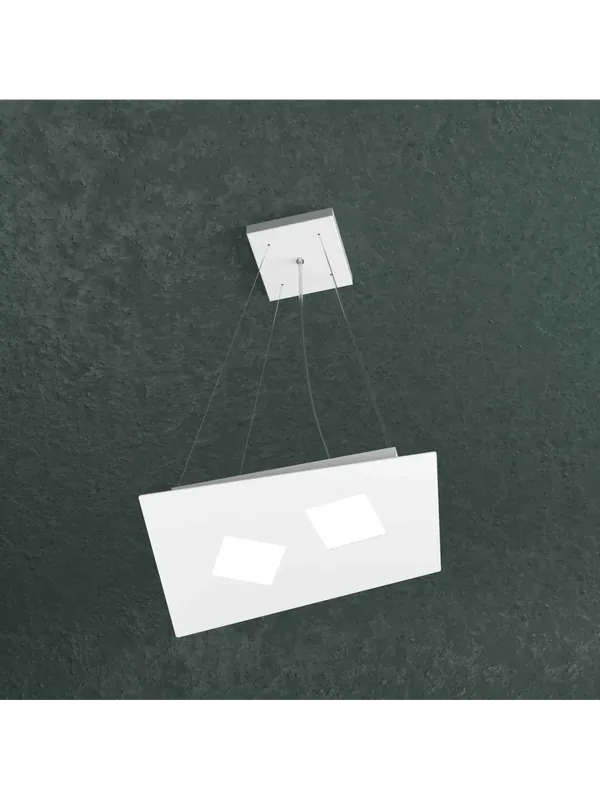 Lampadario moderno design 2 luci tpl 0351 Compra Oggi Stesso