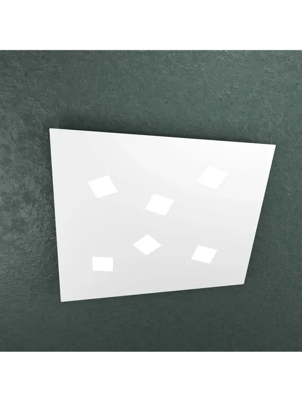 Plafoniera moderna design 6 luci tpl 0358 Professionale