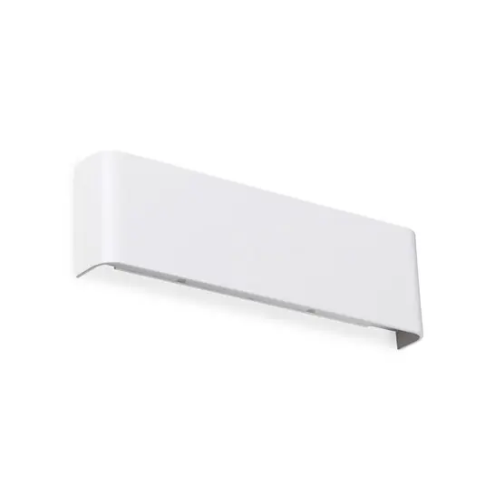 Offerta Speciale Applique a LED IDEAL LUX Delta, bianca, larghezza 30 cm, 3.000 K