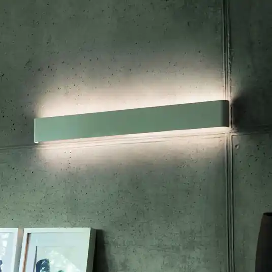 Scelto Dai Clienti Applique a LED IDEAL LUX Delta, bianca, larghezza 83 cm, 3.000 K