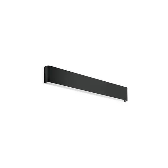 Promozione Esclusiva IDEAL LUX applique a LED Delta nera, larghezza 61 cm, 3.000 K