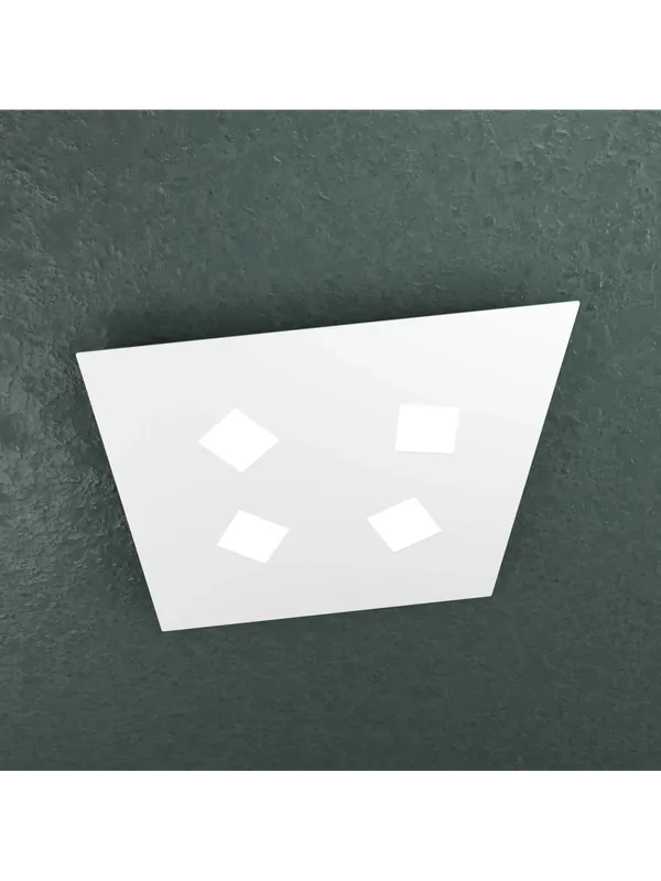 Plafoniera moderna design 4 luci tpl 0363 Pagamento Sicuro