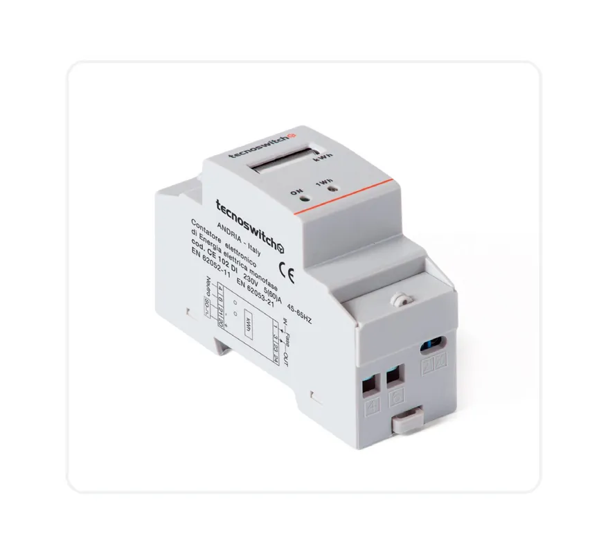 Miglior Prezzo Contatore energia monofase 2 DIN Tecno Switch CE102DI