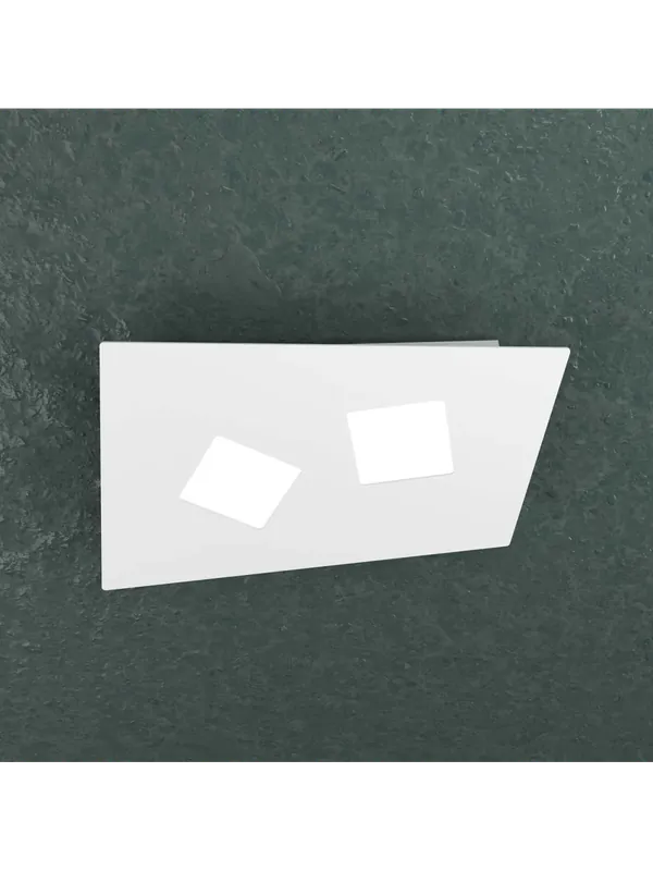 Plafoniera moderna design 2 luci tpl 0368 Esclusivo