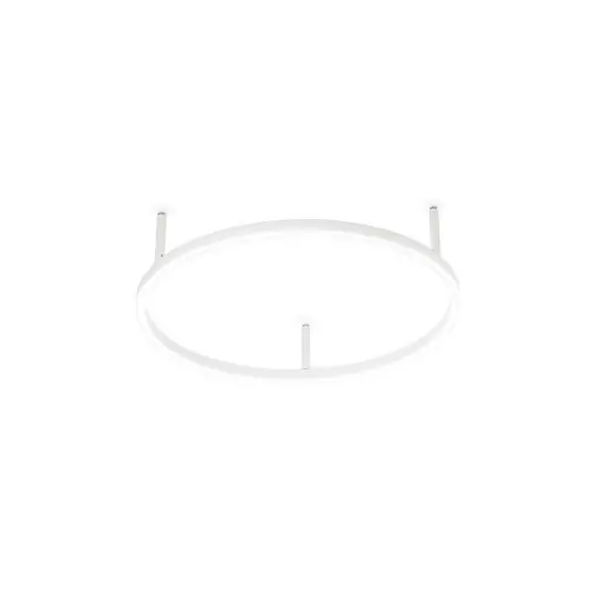 Solo Oggi Ideal Lux plafoniera LED Oracle Slim Ø 50 cm bianco 3.000 K