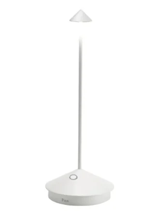 A Buon Prezzo Pina lampada da tavolo Poldina Zafferano bianca touch - LD2650B3