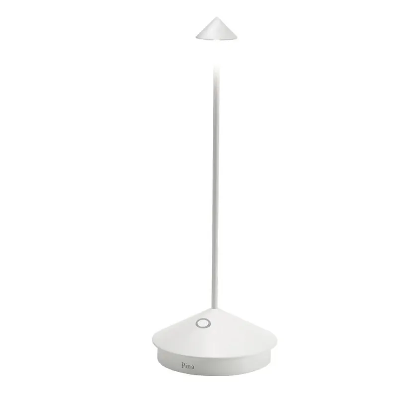 A Buon Prezzo Pina lampada da tavolo Poldina Zafferano bianca touch - LD2650B3