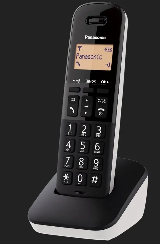 Telefono cordless Panasonic Bianco/Nero DECT GAP KXTGB610JTW Compra Oggi Stesso