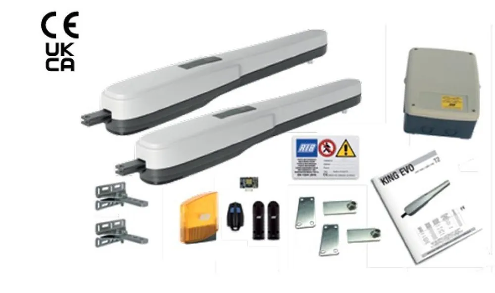 Kit King Evo Rib 500 Kg - 5 m per cancelli a battente - AD14070 Must-Have