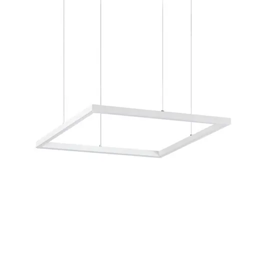 Ultime Pezzi Lampada LED a sospensione Ideal Lux Oracle Slim 50 x 50 cm bianco 3.000 K