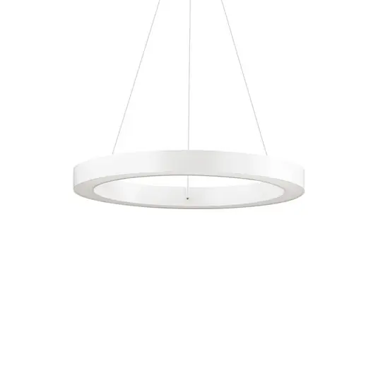 Non Perdere Lampada LED a sospensione Ideal Lux Oracle, Ø 50 cm, bianco, 3.000 K
