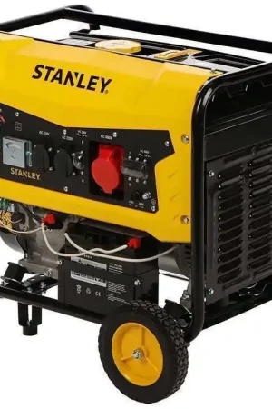 Occasione Imperdibile Generatore Trifase Sincrono 6 kW 2 x 230V~shuko / 1 x 400V 3~ STANLEY - SG 6500B