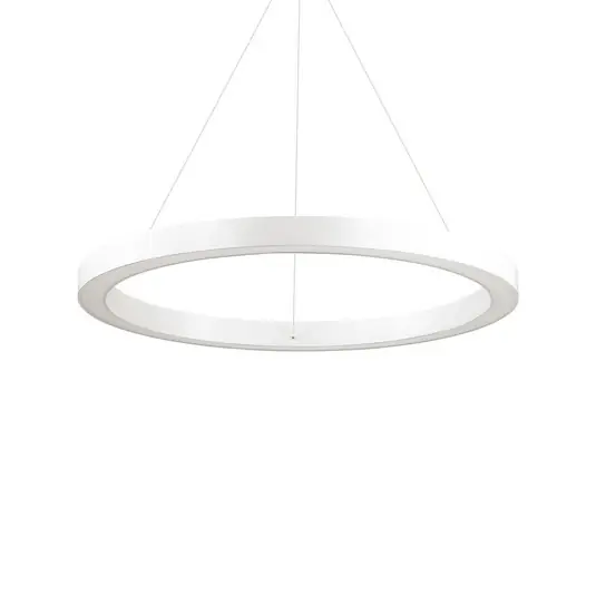 Lampada LED a sospensione Ideal Lux Oracle, Ø 70 cm, bianco, 3.000 K Nuovo Arrivo