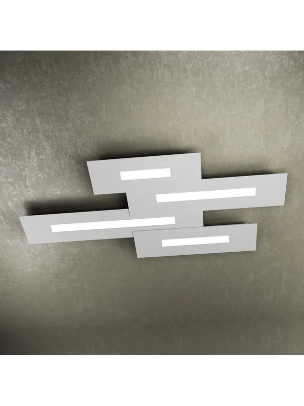 Acquista Ora Plafoniera moderna design 4 luci tpl 0396