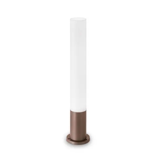 Ideal Lux lampione Edo rotondo, marrone caffè, GX53 Super Prezzo