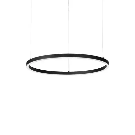 Prezzo Ridotto Ideal Lux Lampada LED a sospensione Oracle Slim Ø 50 cm nero 3.000 K