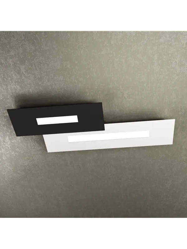 Economico Plafoniera moderna design 2 luci tpl 0404