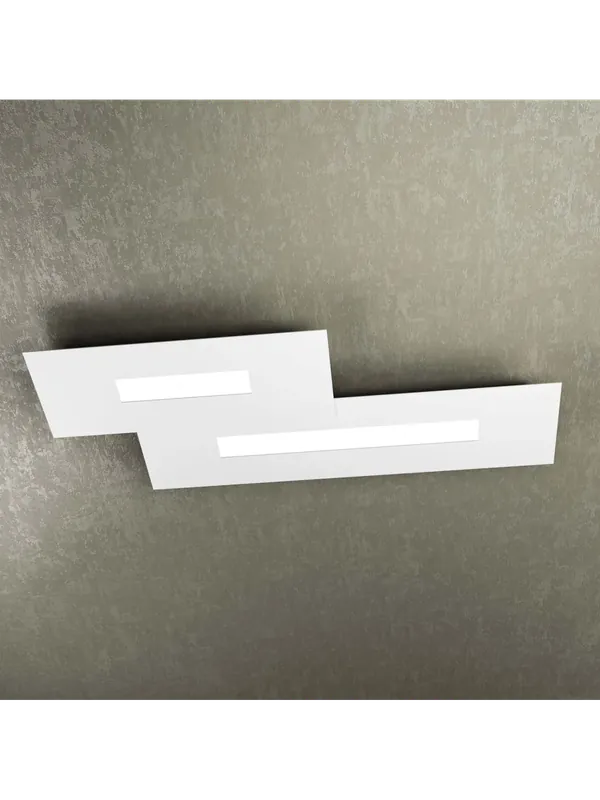 Plafoniera moderna design 2 luci tpl 0407 Solo Oggi