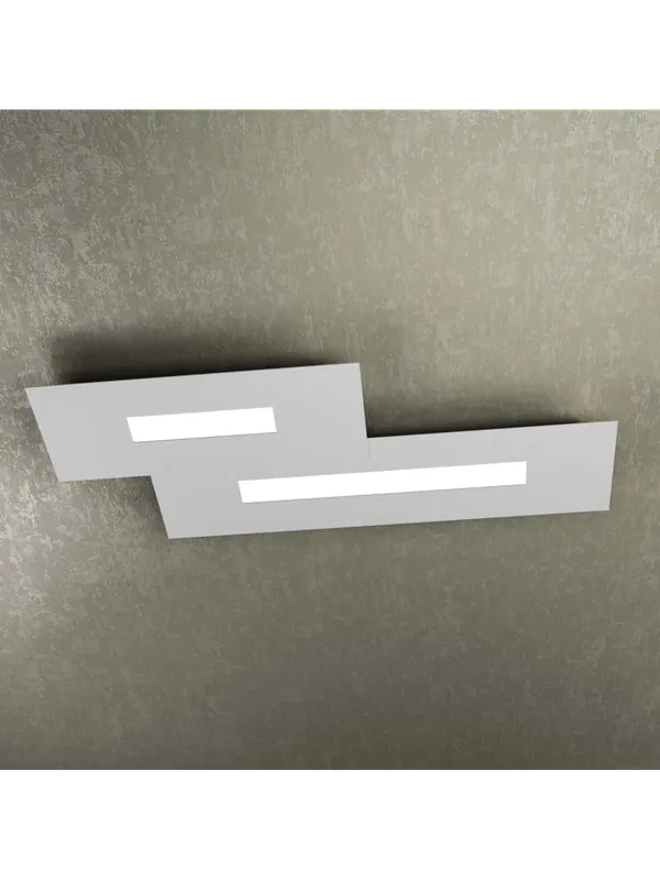 Spedito Oggi Plafoniera moderna design 2 lucI tpl 0408
