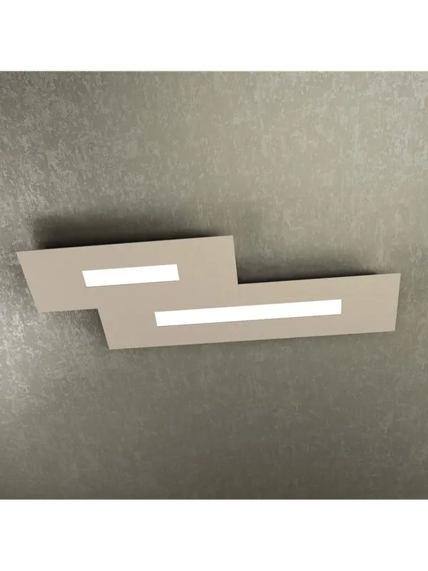 Non Perdere Plafoniera moderna design 2 lucI tpl 0409