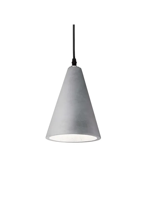 Lampadario moderno in cemento grigio DL0478 Di Tendenza